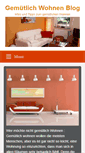 Mobile Screenshot of gemuetlich-wohnen.info